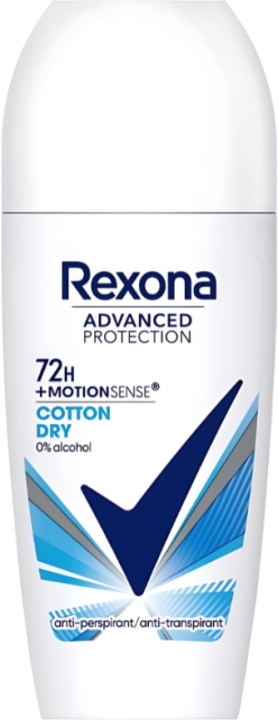 Rexona Cotton Dry 72 h Antyperspirant roll-on 50 ml