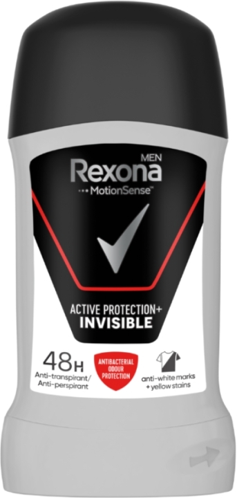 Rexona MEN Active Protection+ Invisible Męski antyperspirant w sztyfcie 50 ml