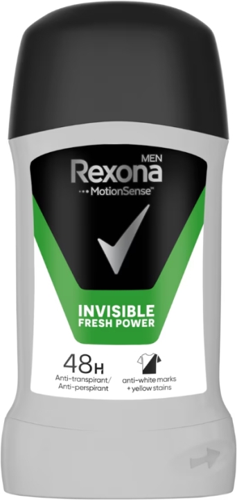 Rexona MEN Invisible Fresh Power Męski antyperspirant w sztyfcie 50 ml