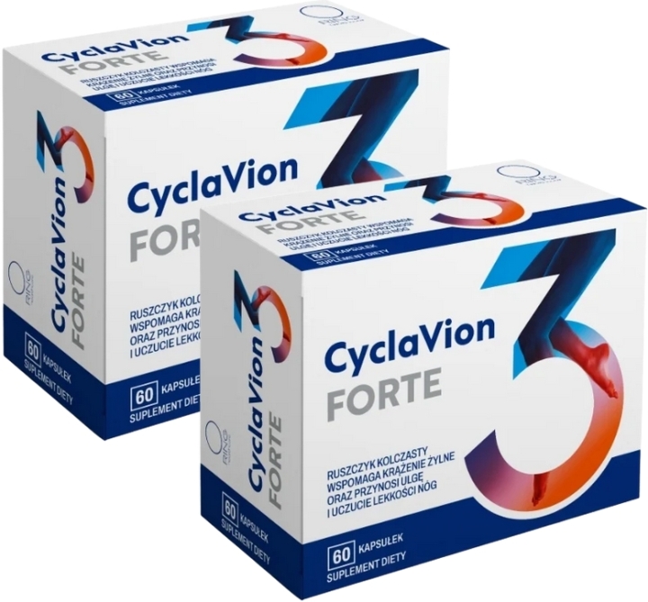 Ring Cyclavion 3 Forte 60 kapsułek Wielopak × 2