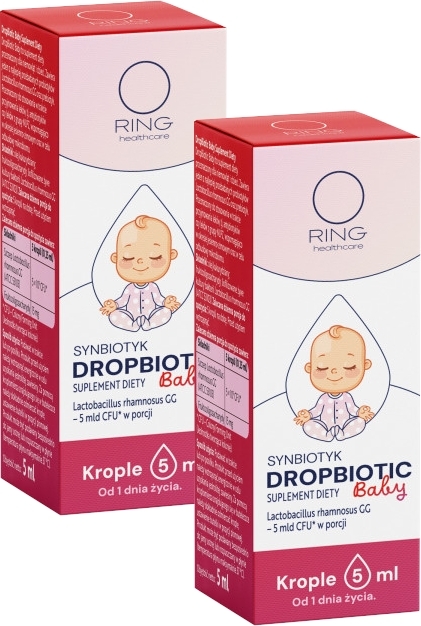 Ring Dropbiotic Baby krople 5 ml Wielopak x 2