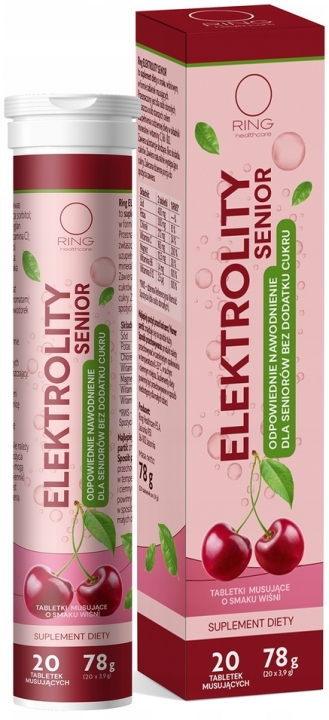 Ring Elektrolity Senior 20 tabletek musujących