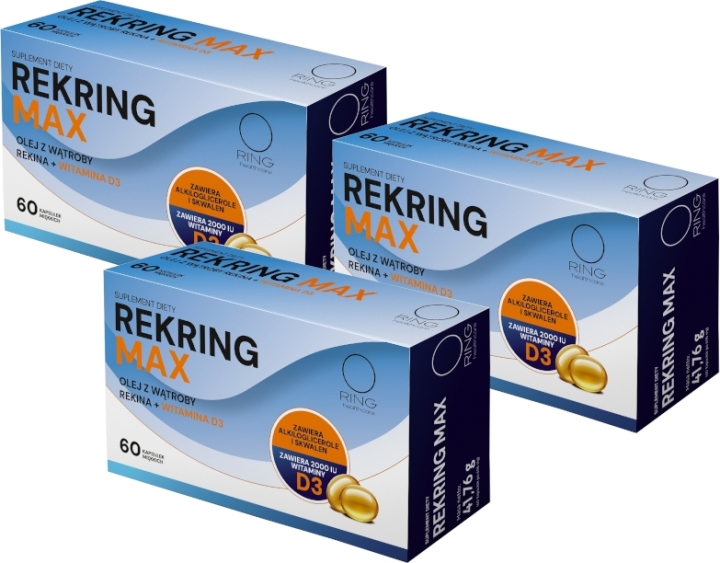 Ring MultiVitarin Complex z minerałami 20 tabletek Wielopak x 3