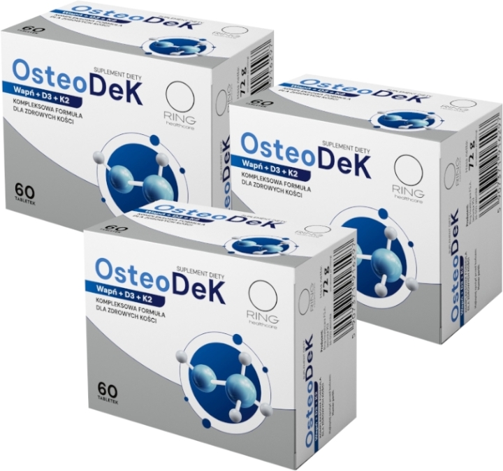 Ring OsteoDeK 60 tabletek Wielopak x 3