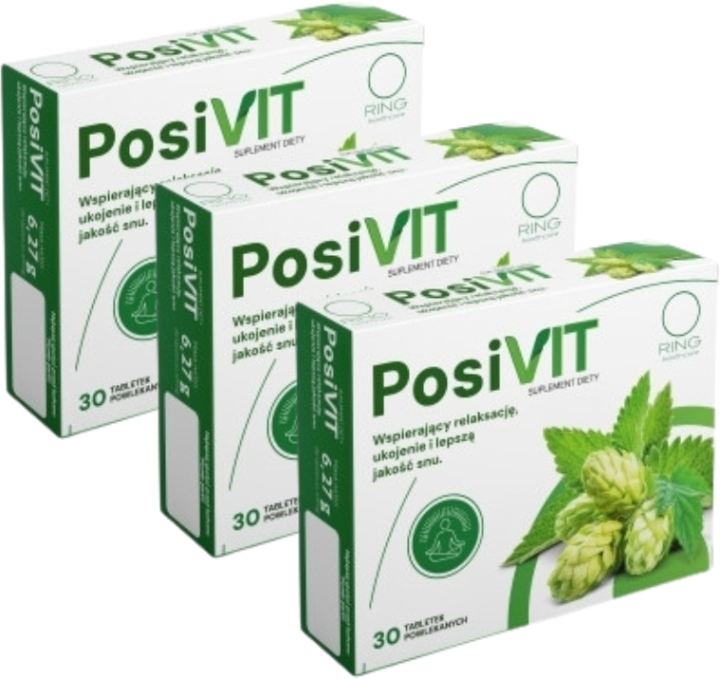 Ring Posivit 30 tabletek Wielopak × 3