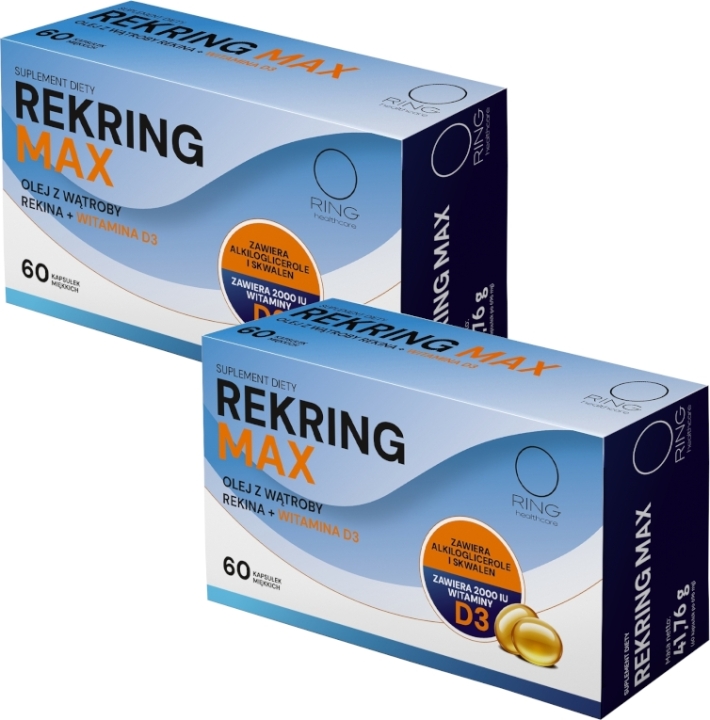 Ring Rekring Max 60 kapsułek Wielopak x 2