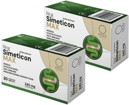 Ring Simeticon Max 30 kapsułek Wielopak x 2