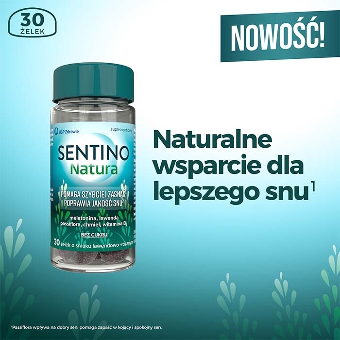 SENTINO Natura żelki 30 sztuk Wielopak x 2