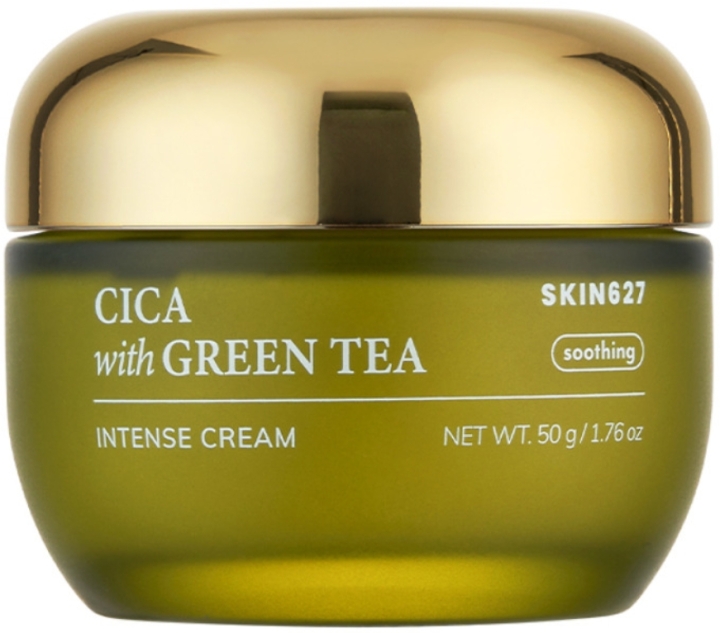 SKIN627 CICA with GREEN TEA Intense Cream, 50 g