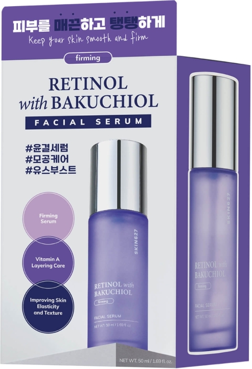 SKIN627 RETINOL with BAKUCHIOL Facial Serum, 50 ml