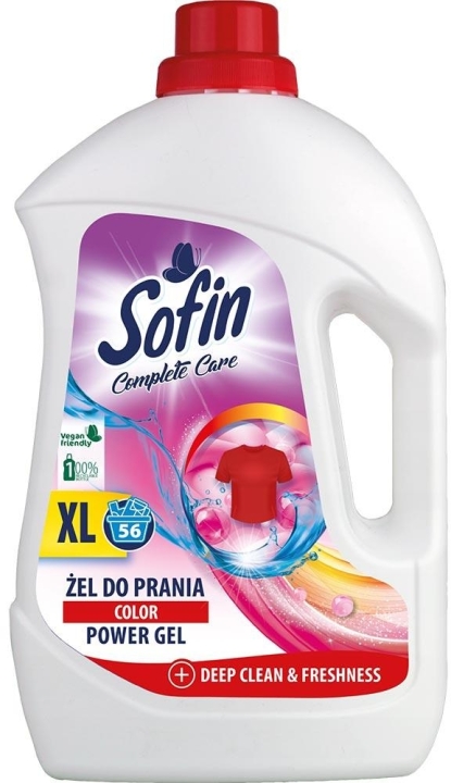 SOFIN Żel do prania tkanin kolorowych 2,52l