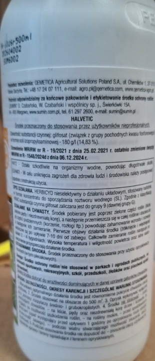 SUMIN Halvetic 500 ml