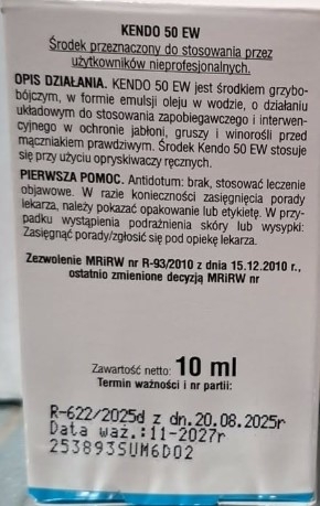 SUMIN Kendo 50 EW środek zwalczający mączniaka 10 ml
