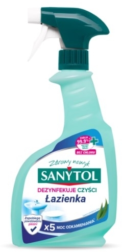 Sanytol Spray czyszczący i dezynfekujący Łazienka 500ml