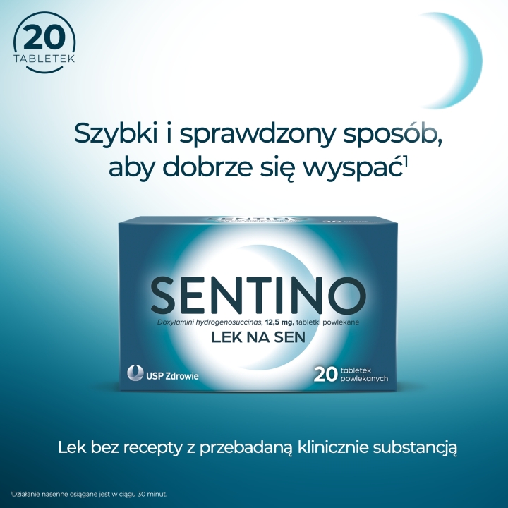 Sentino 12,5 mg 20 tabletek
