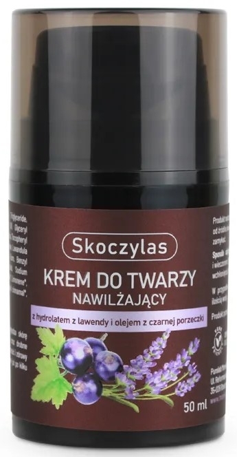 Skoczylas Krem do twarzy nawilżający z hydrolatem z lawendy 50ml