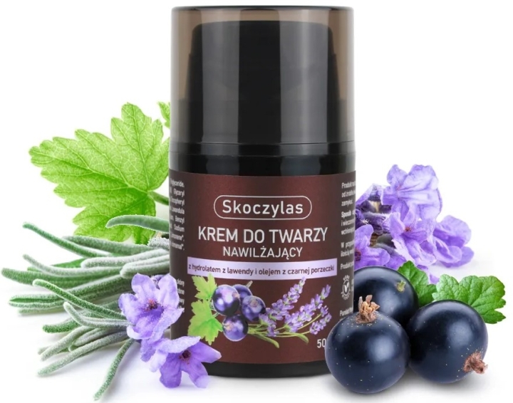 Skoczylas Krem do twarzy nawilżający z hydrolatem z lawendy 50ml