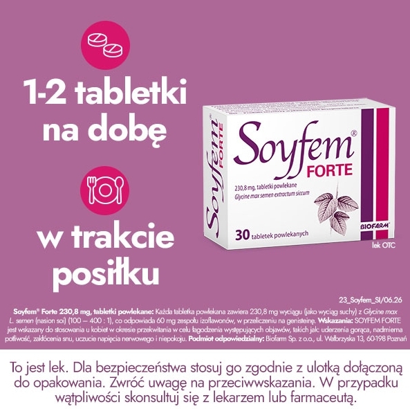 Soyfem Forte 30 tabletek
