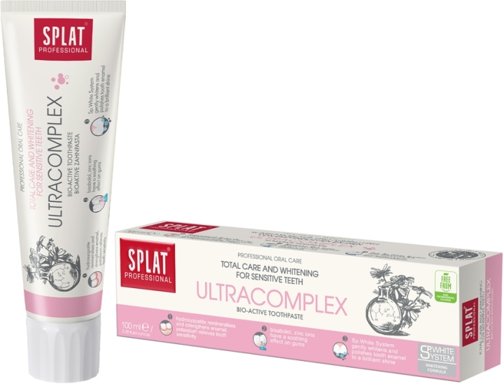 Splat Professional Ultracomplex Pasta do zębów kompleksowa pielęgnacja i wybielanie 100 ml
