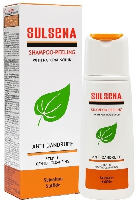 Sulsena Szampon-peeling przeciwłupieżowy z naturalnym peelingiem 150 ml