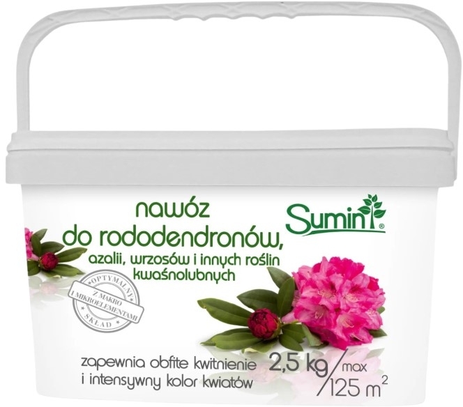 Sumin Nawóz do rododendronów, azali, wrzosów i innych kwaśnolubnych 2,5kg