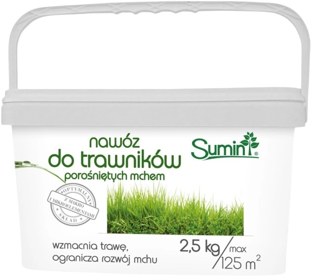 Sumin Nawóz do trawników porośniętych mchem 2,5kg