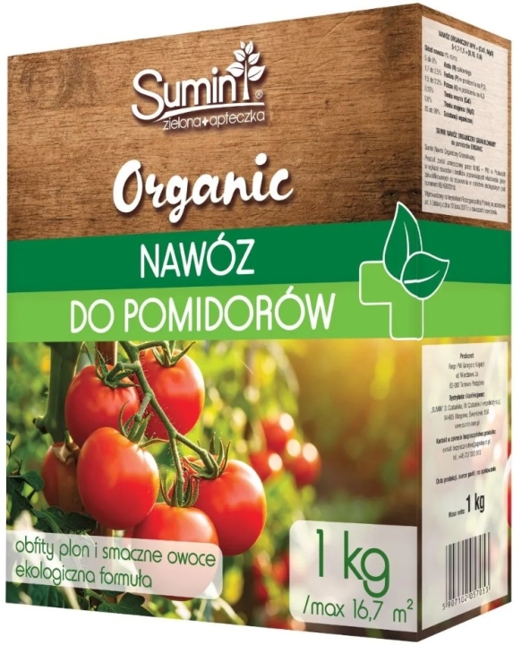 Sumin Nawóz organiczny granulowany do pomidorów 1 kg