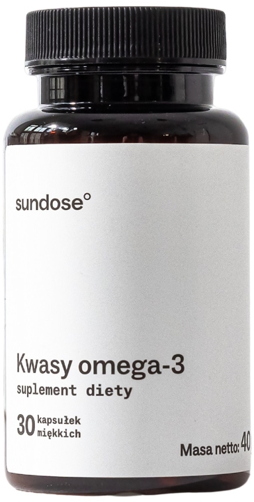 Sundose Kwasy Omega-3,  30 kapsułek