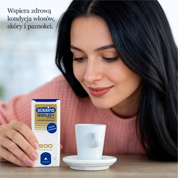 Sussina Gold+ z biotyną 500 tabletek