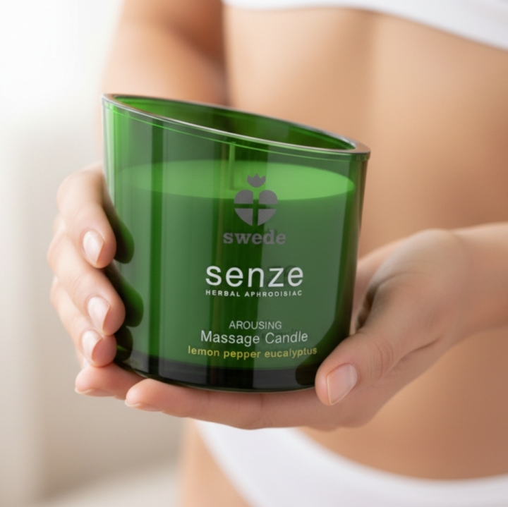 Swede Świeca do masażu arousing lemon pepper eucalyptus 150 ml