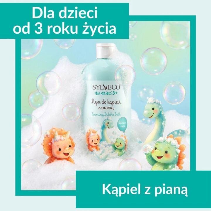 Sylveco Balonowa Piana Płyn do kąpieli dla dzieci 3+ 500 ml