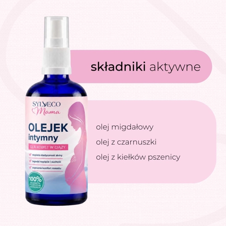 Sylveco Mama Olejek intymny dla kobiet w ciąży 95 ml