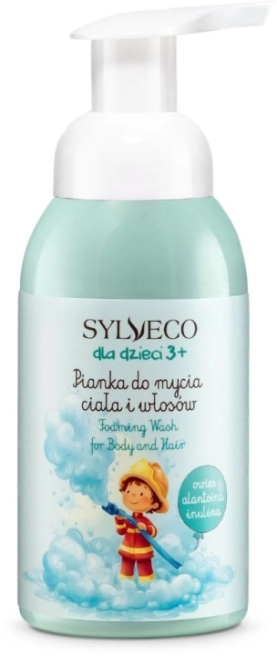 Sylveco Pianka do mycia ciała i włosów dla dzieci guma balonowa 3+ 290 ml