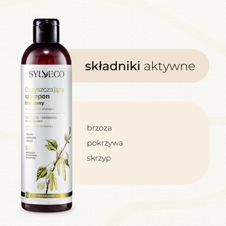 Sylveco Szampon oczyszczający brzozowy 300 ml