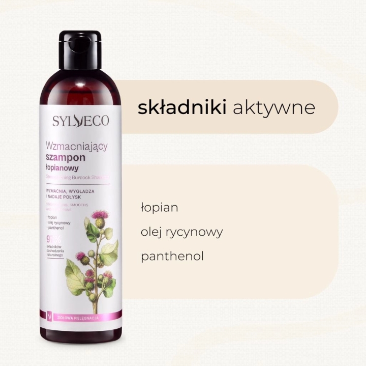 Sylveco Szampon wzmacniający łopianowy 300 ml
