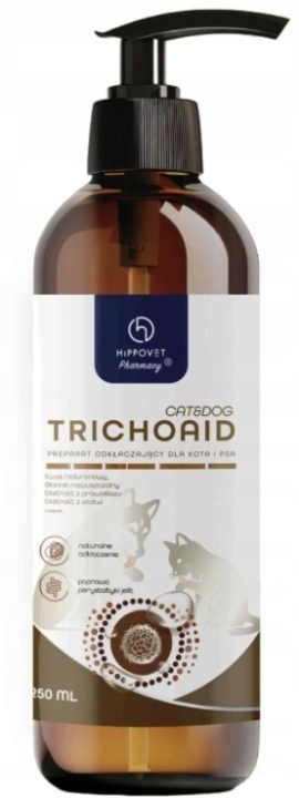 TRICHOAID cat&dog płyn preparat odkłaczający dla kota 250 ml