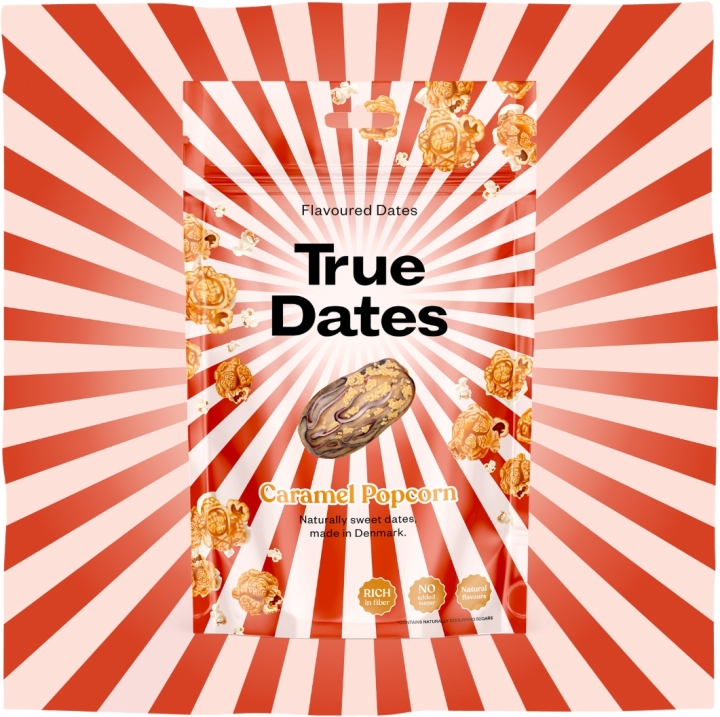 TRUE DATES Daktyle Caramel Popcorn 100 g