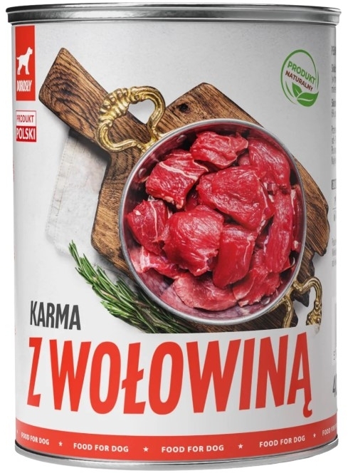TuFTuf Mielonka dla psa z wołowiną puszka 800 g