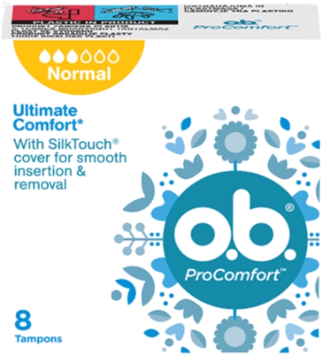Tampony OB ProComfort Normal 8 sztuk
