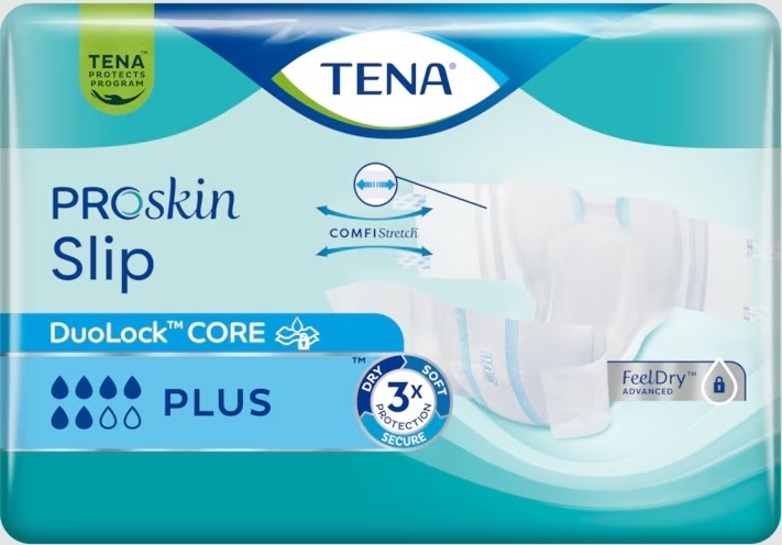 Tena Slip ProSkin Pieluchomajtki plus M 30 szt. Nowa