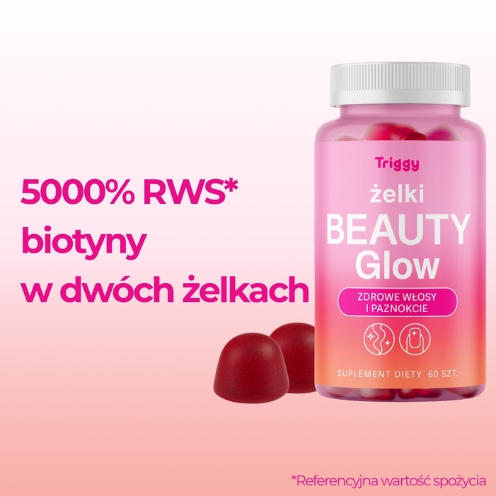 Triggy Beauty Glow żelki 60 sztuk