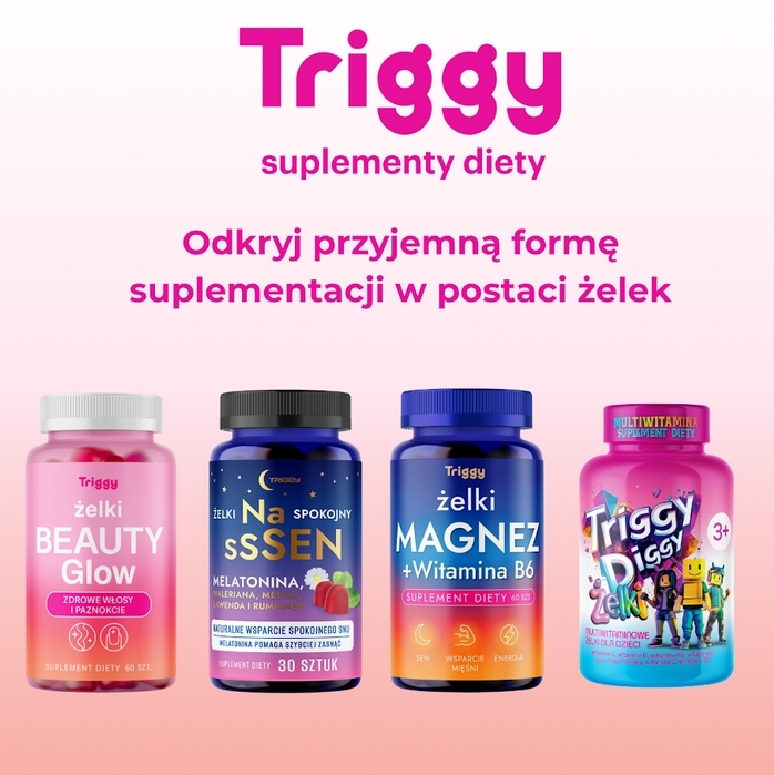 Triggy Beauty Glow żelki 60 sztuk