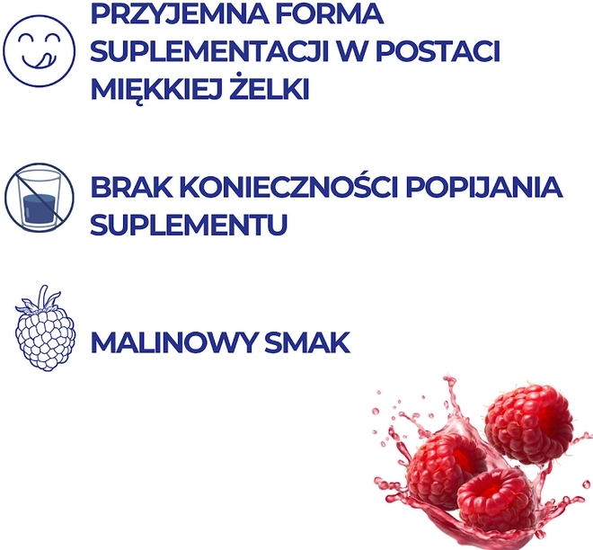 Triggy Magnez Z Witaminą B6 Żelki 60 sztuk