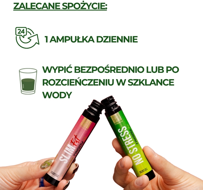 Triggy shot No Stress smak brzoskwiniowy 25 ml