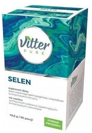 VITTER PURE Selen 60 porcji