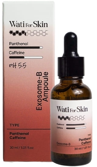 WATI FOR SKIN Panthenol Caffeine Exosome-B Ampoule, 30 ml