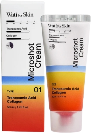 WATI FOR SKIN Tranexamic Acid Collagen Microshot Cream, 50 ml