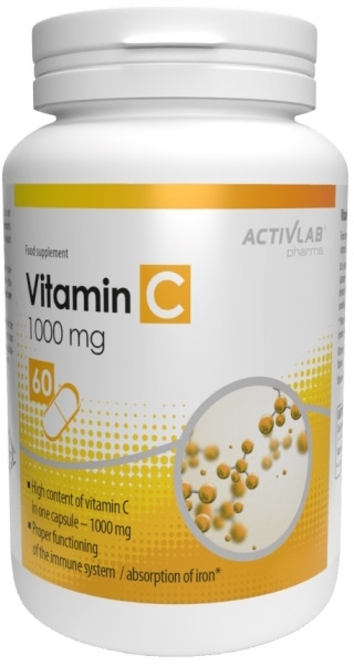 ActivLab Pharma Witamina C 1000 mg 60 kapsułek