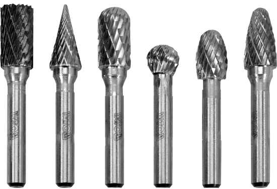 YATO Frezy trzpieniowe do metalu 6mm 6 szt.