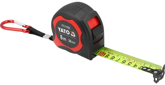 YATO Miara zwijana 8m x 28mm YT-71163